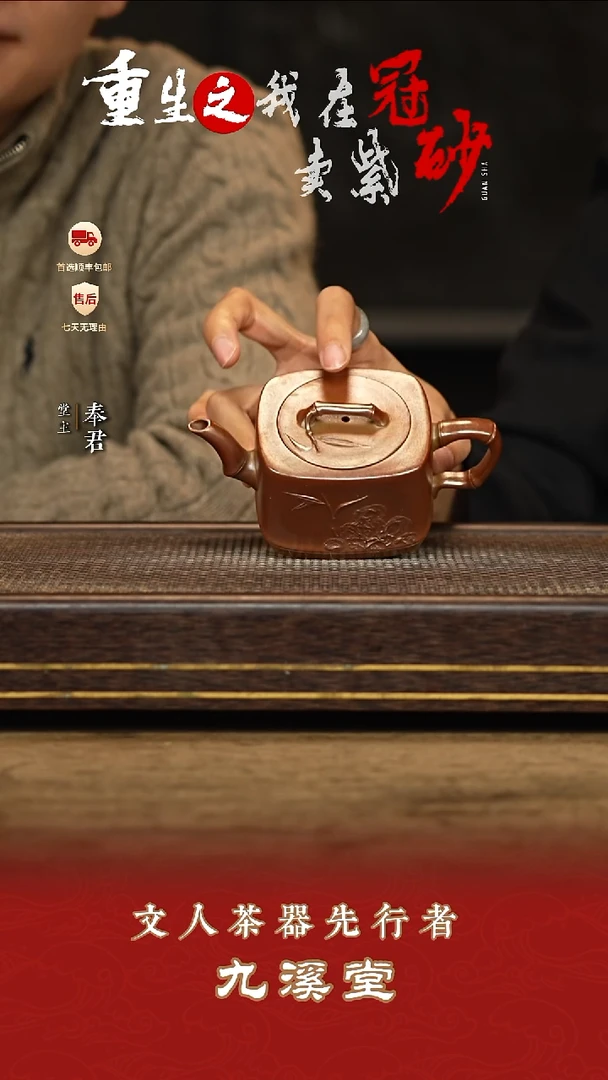 九溪堂壶紫砂茶壶s20