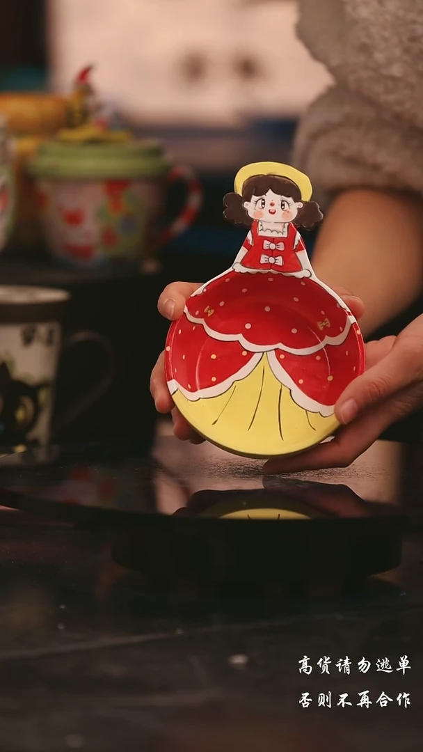 陶瓷景德镇可爱设计师款陶瓷