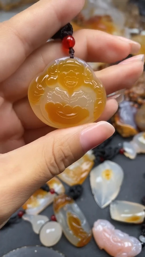 未镶嵌1玛瑙/玉髓励***子ll