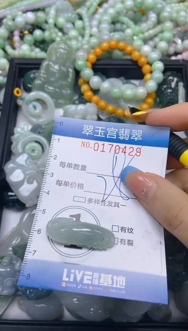 翡翠未镶嵌颈饰闪购0170429