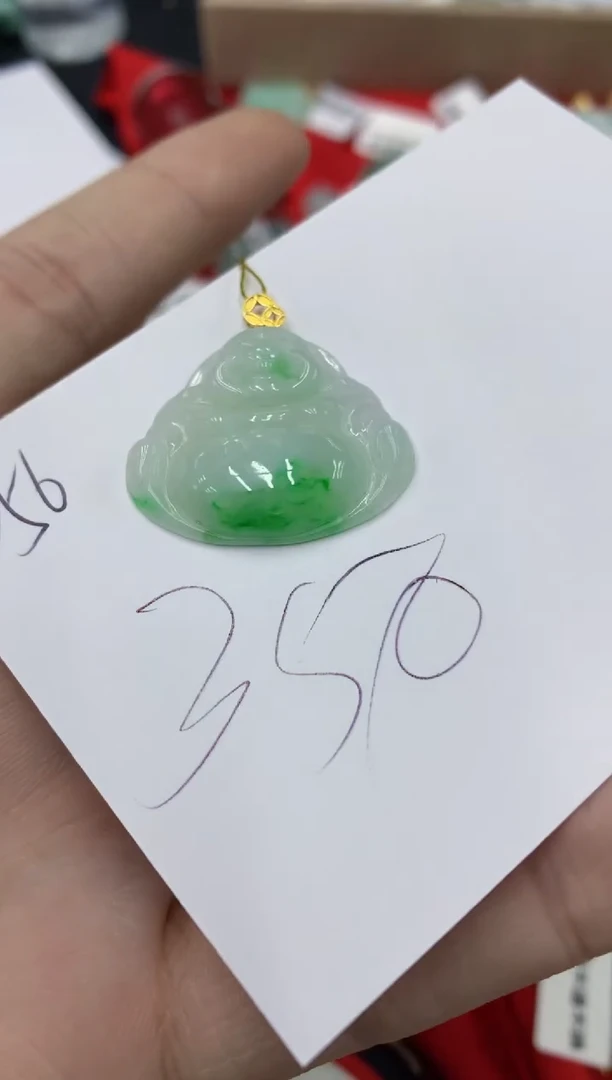 【闪购商品】翡翠颈饰18K金镶嵌号链接111111