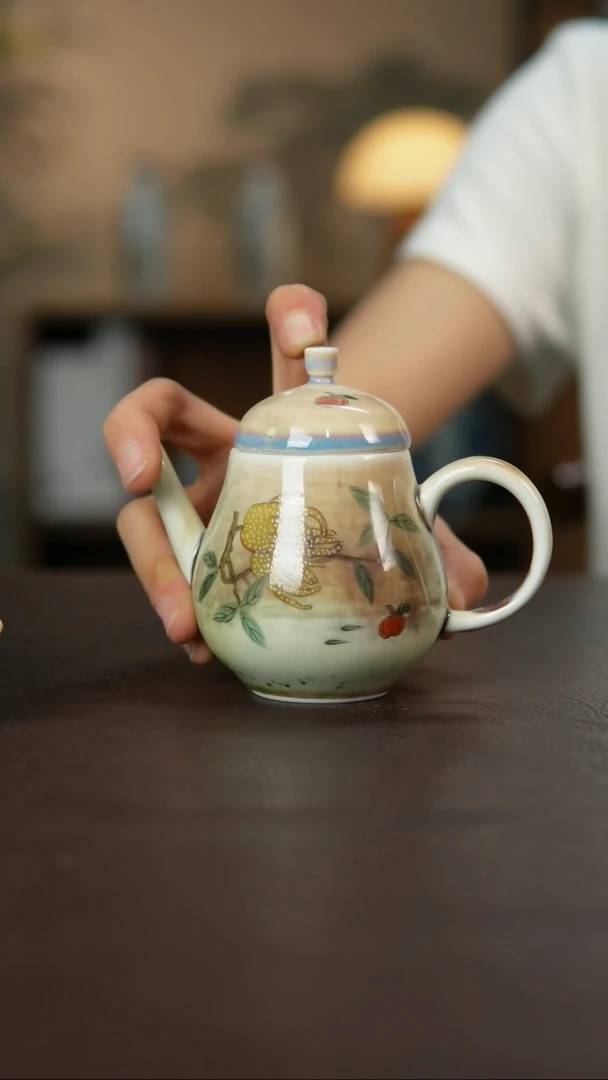 杯景德柴烧手作多人瑕疵