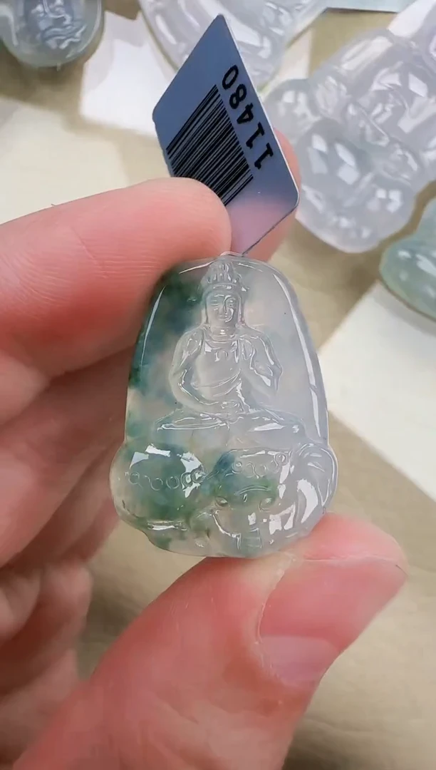 翡翠未镶嵌颈饰缅甸翡翠a货