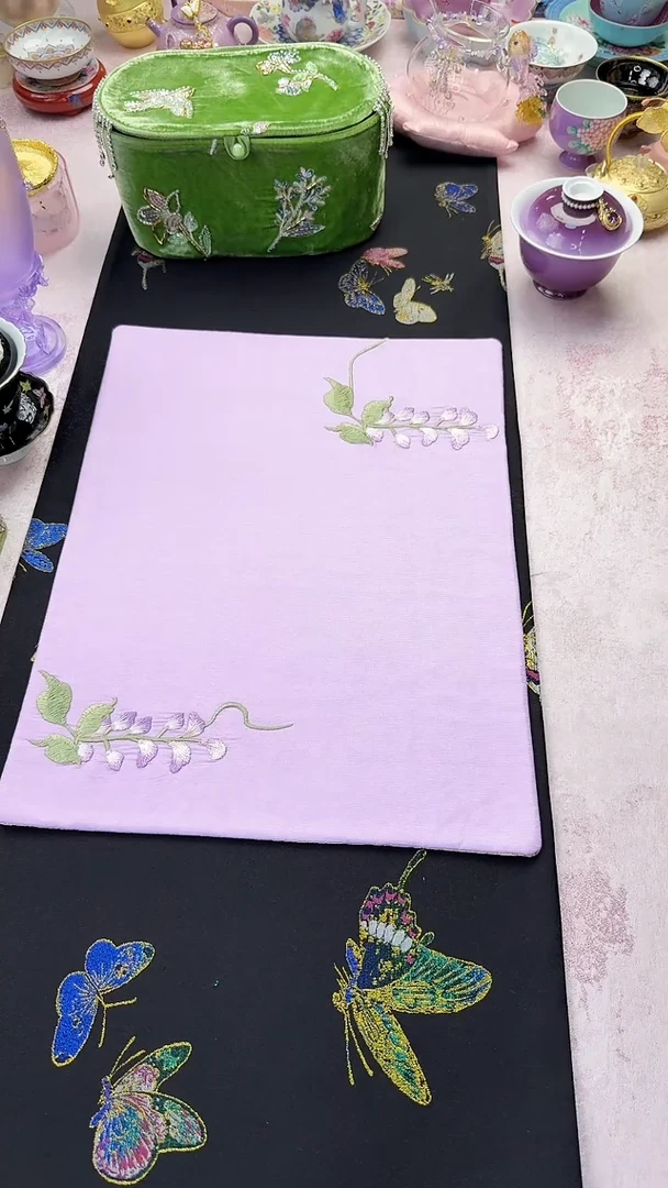 109紫藤花茶席