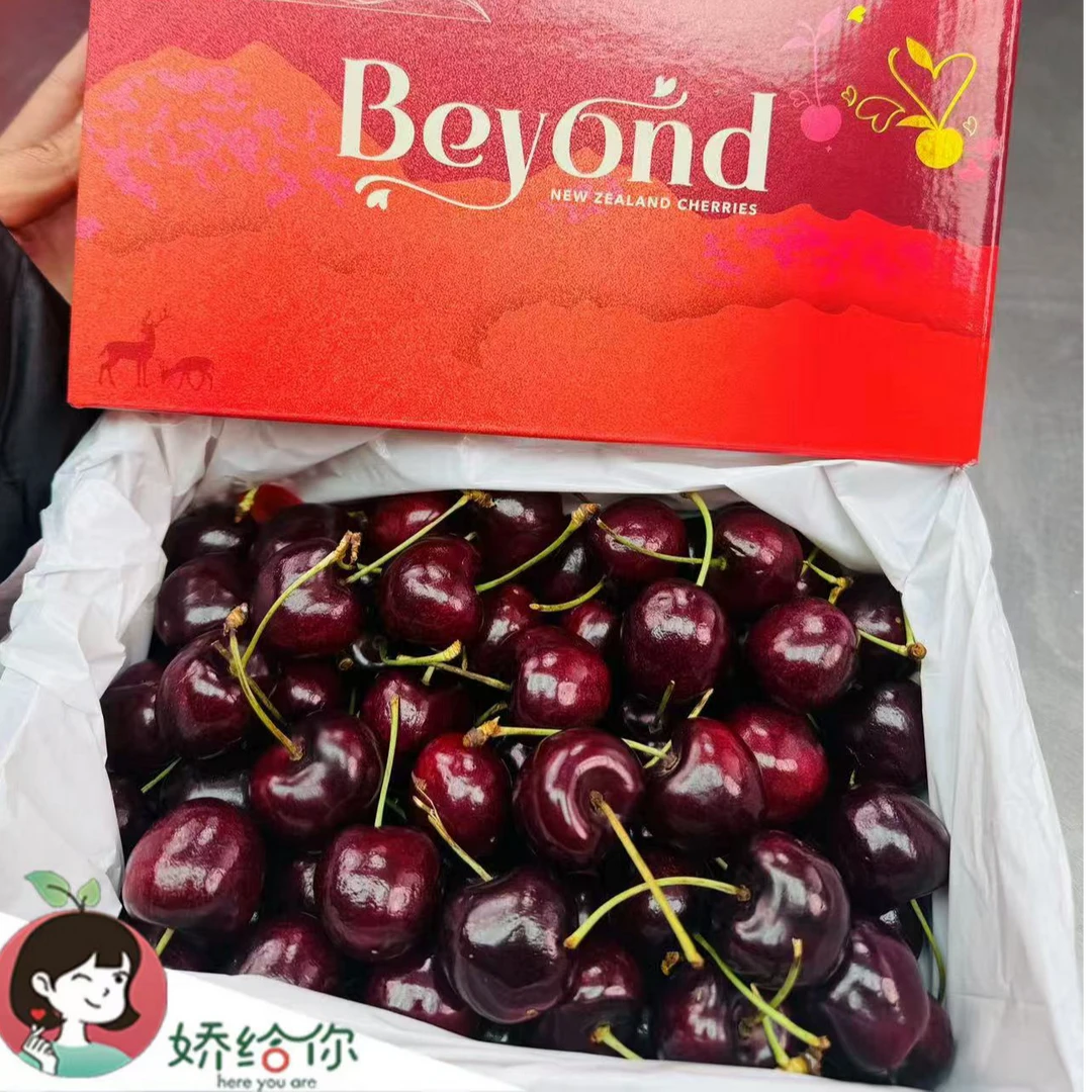 【顺丰包邮.】新西兰空运索尼车厘子2-3J/2-4斤装 内附果径卡