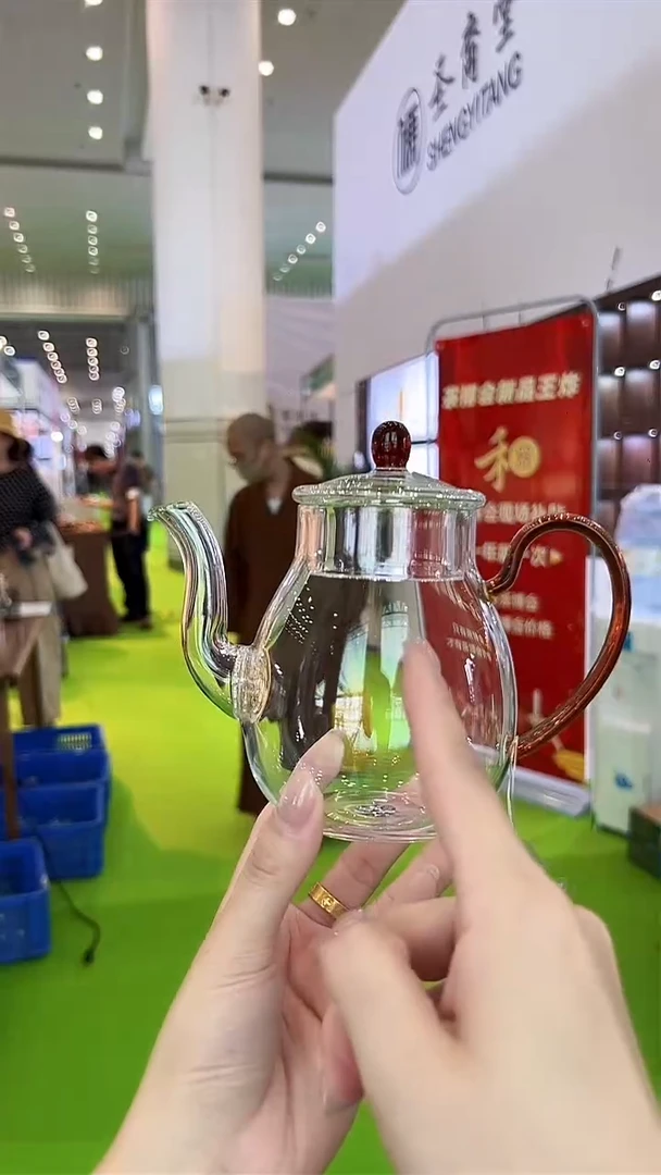 禾器/晶彩云仕壶/琥珀色