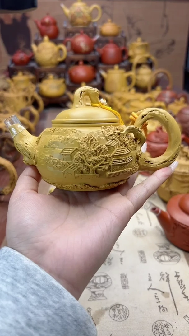 【闪购商品】紫砂茶壶山水人家壶
