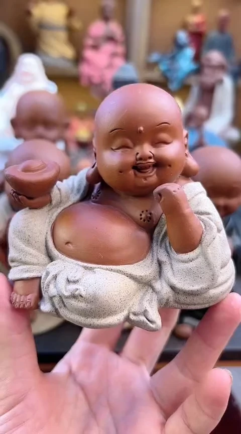 紫砂茶宠器闵茶宠摆件