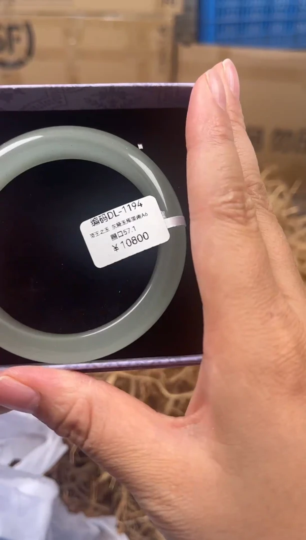 未镶嵌手镯石英质玉DL-1154