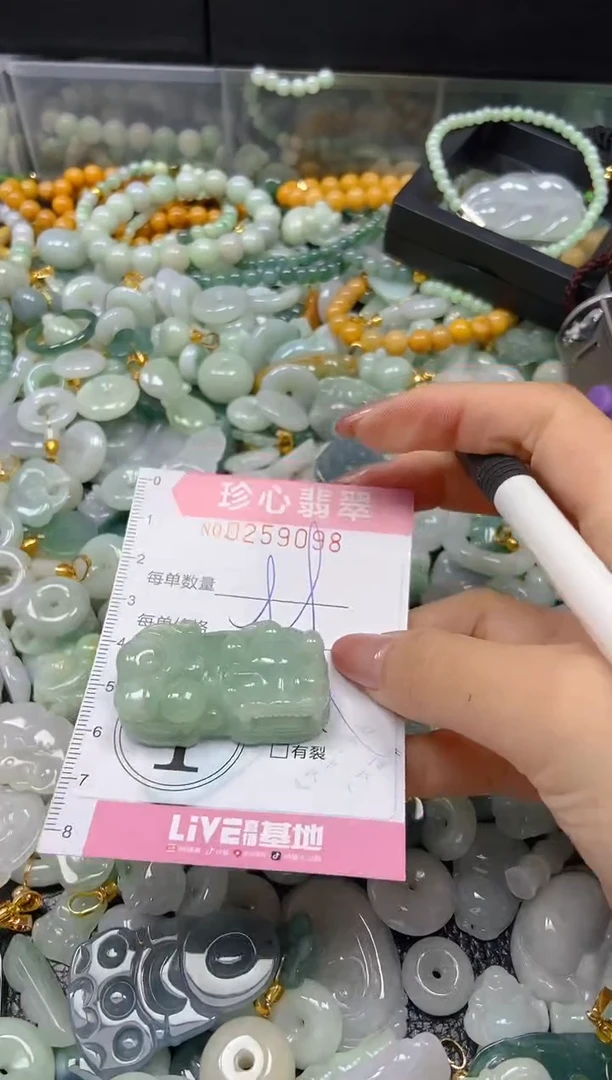 翡翠未镶嵌颈饰闪购0259098