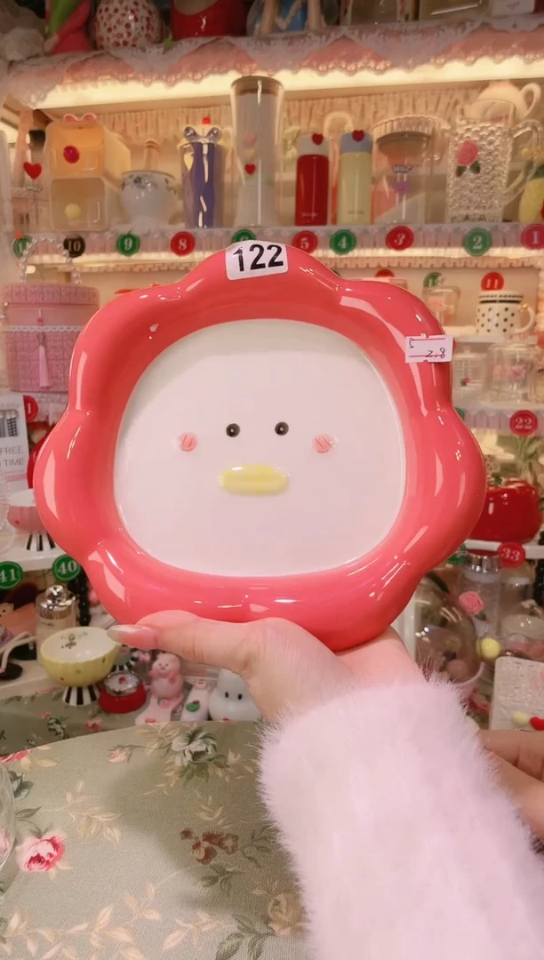 【闪购商品】摆件小鸭子菜盘开播福利，数量不多，快抢！