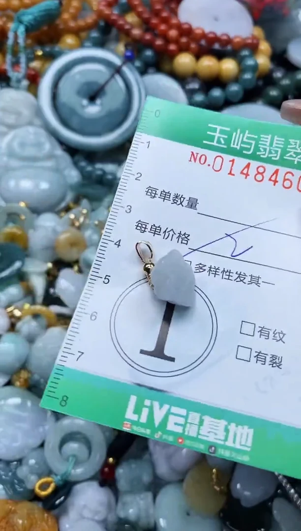 翡翠未镶嵌颈饰闪购0148460多样性发其一