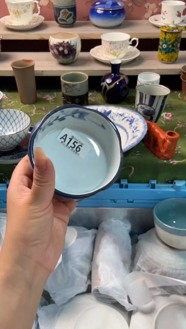 瓷片沈*英瓷器瓷器A156