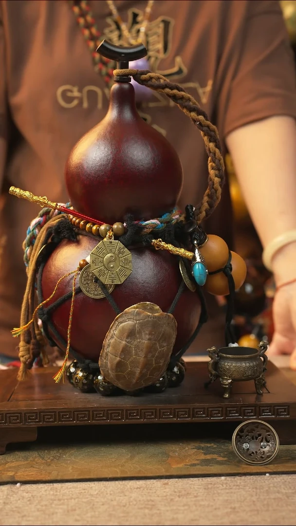 508大漆一物一拍记葫堂出品【不带手串】