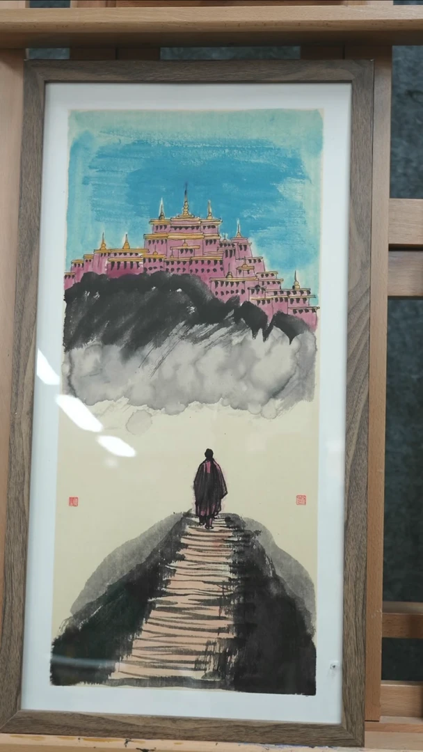 国画国画LDS老师作品