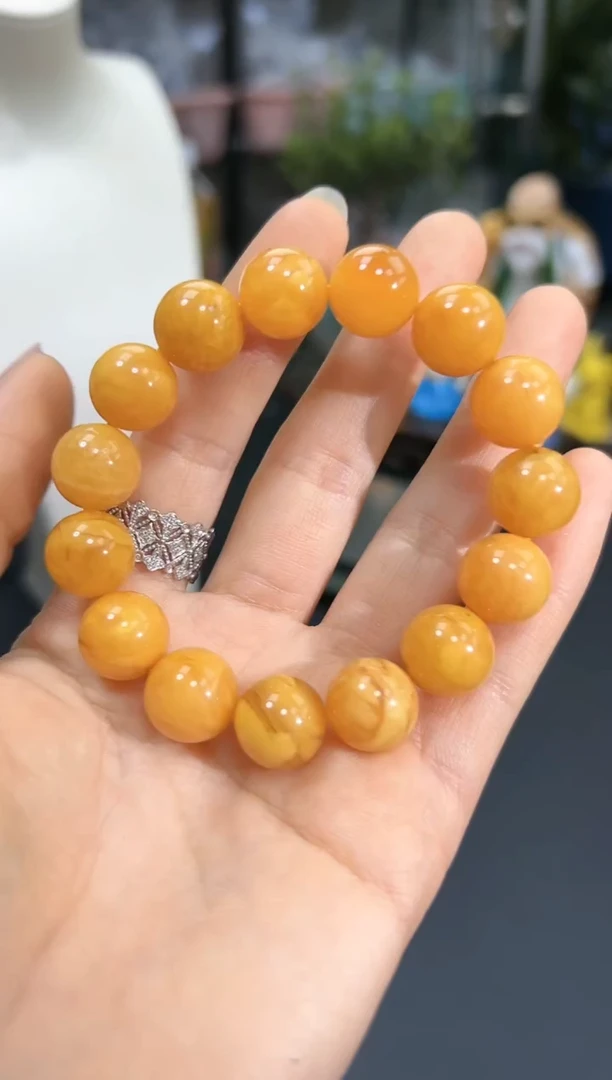 【闪购商品】琥珀手链未镶嵌 B5795 多样性发其一