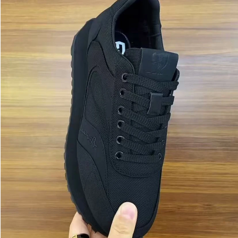 新款高品质男士科技布休闲百搭男鞋