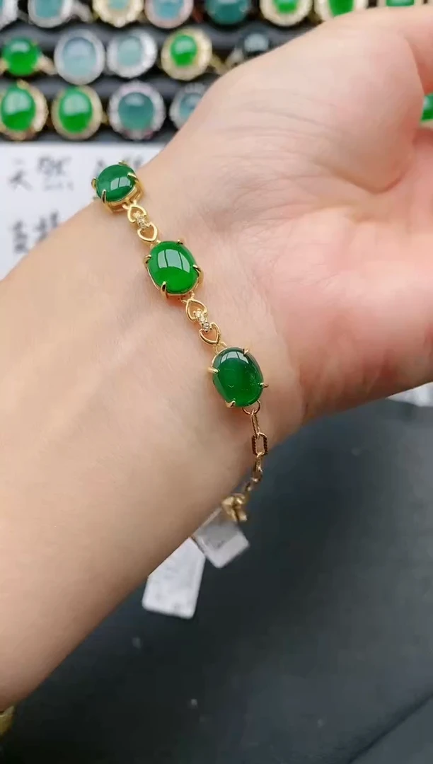 翡翠戒指银S925镶嵌1111111