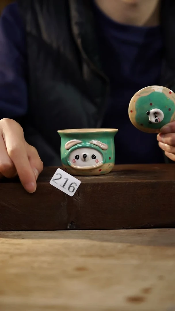 瓷片福利设计师款/盖碗