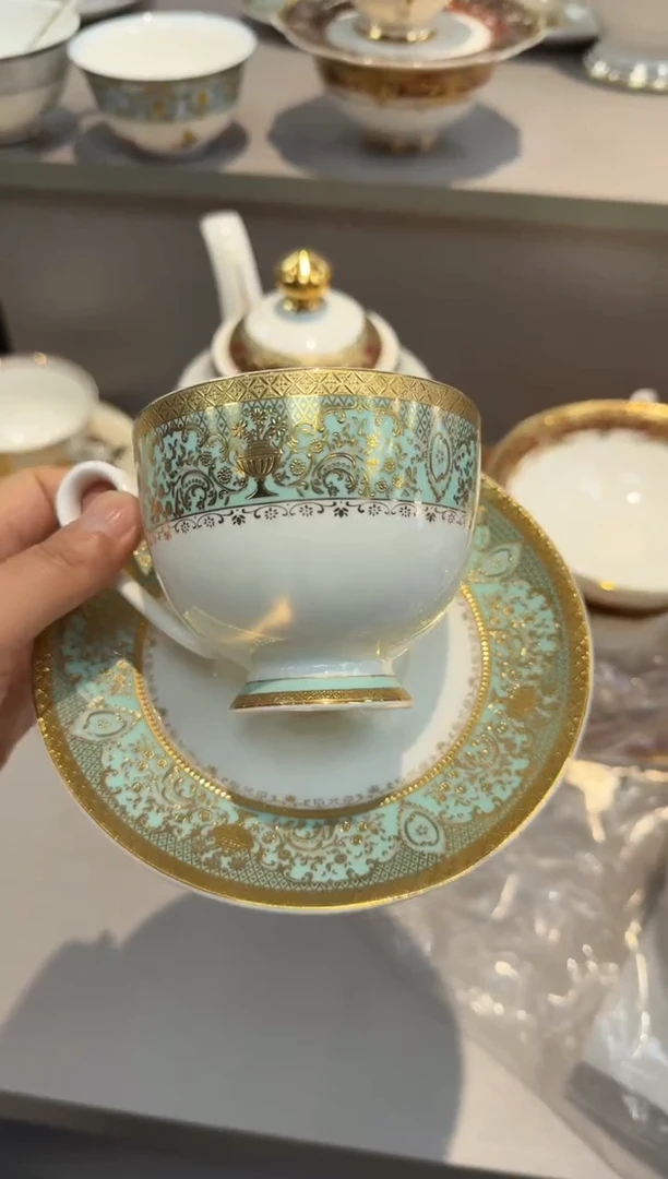 瓷片200毫升杯碟 1套