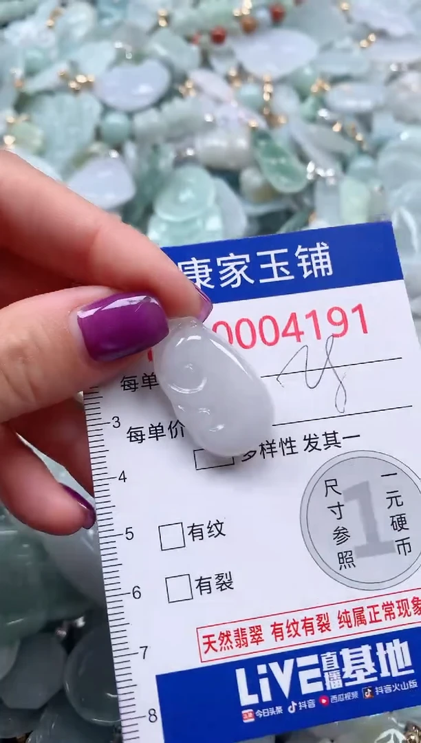 颈饰未镶嵌翡翠4191