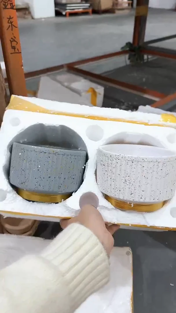 高温陶瓷花盆+E6