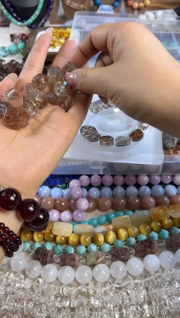 未镶嵌玛瑙/玉髓珠宝半成品日**金白水