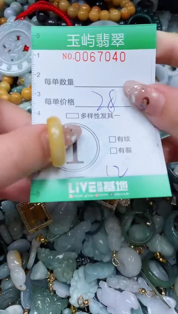 【闪购商品】翡翠颈饰未镶嵌闪购0067040