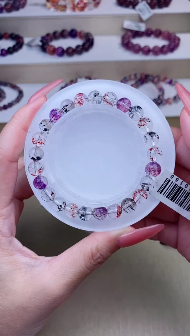 未镶嵌手链水晶彩毒液超七7m+