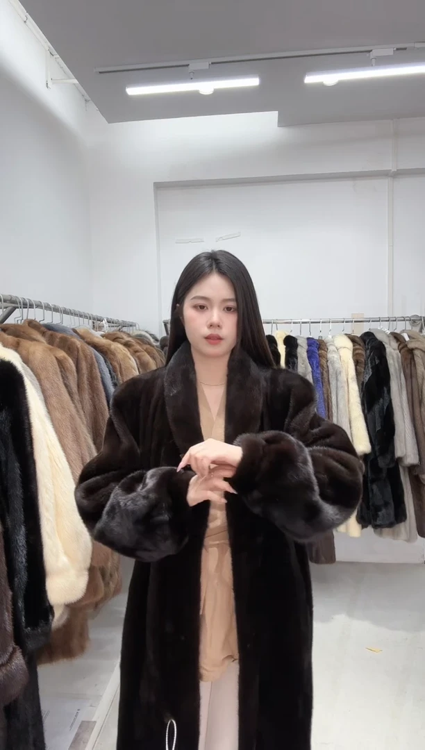 宝嘉美高货 小橙子皮草进口中古貂