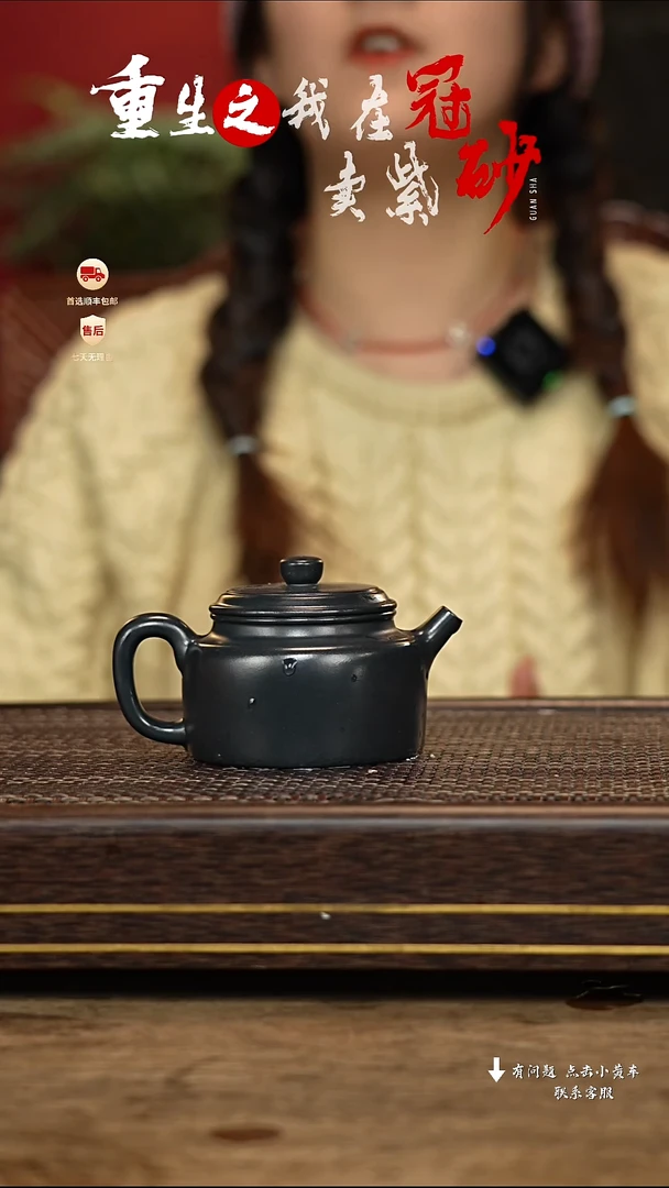 【闪购商品】紫砂茶壶冠砂茶器48