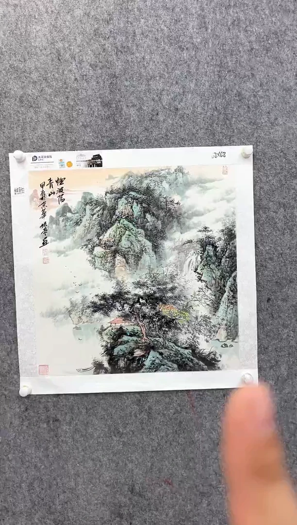 国画张传亭老师的作品3
