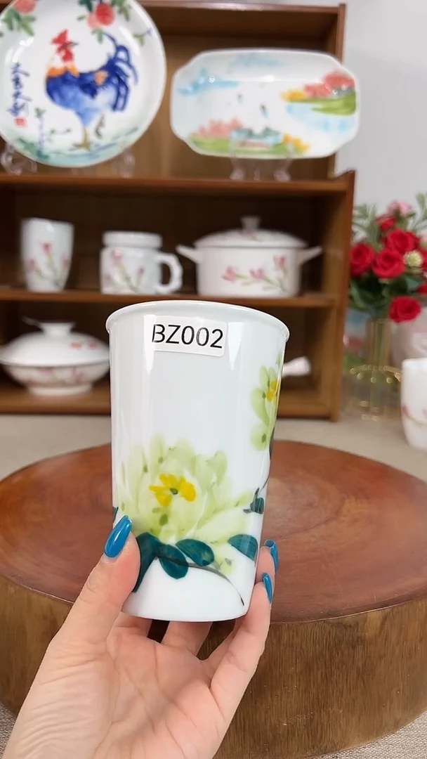 摆件景德镇手工手绘陶瓷餐具