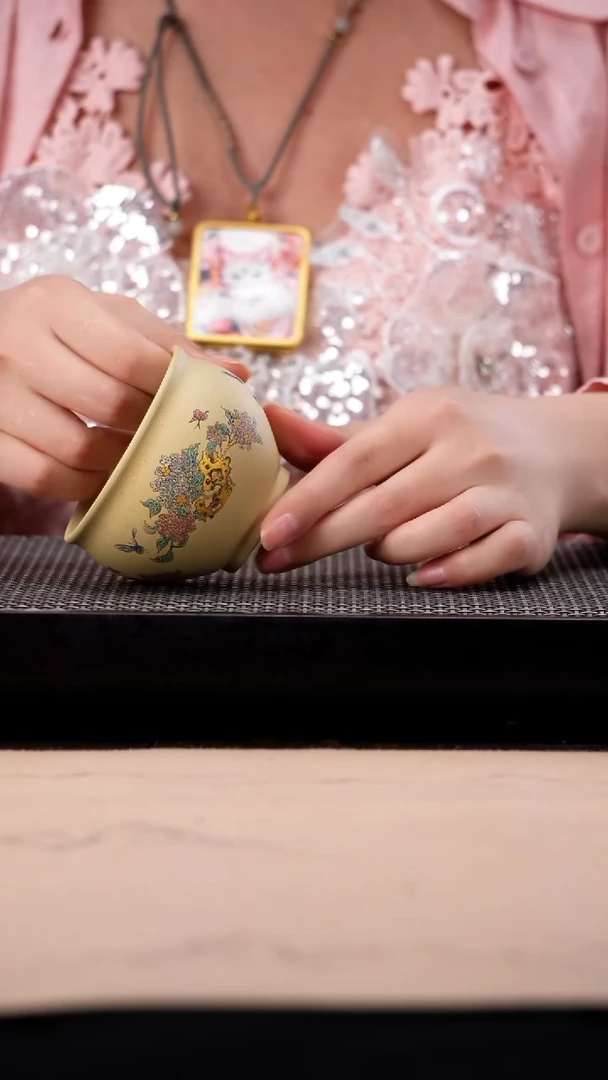 茶壶紫砂本山绿绣球紫砂杯