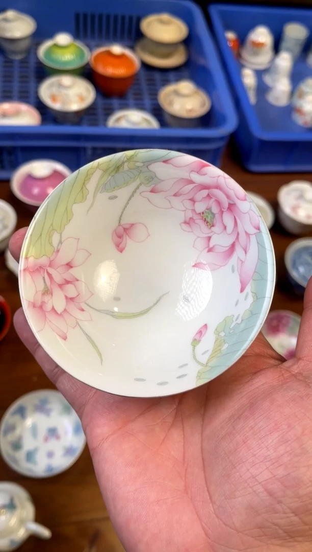 【闪购商品】景德镇纯手绘陶瓷茶具