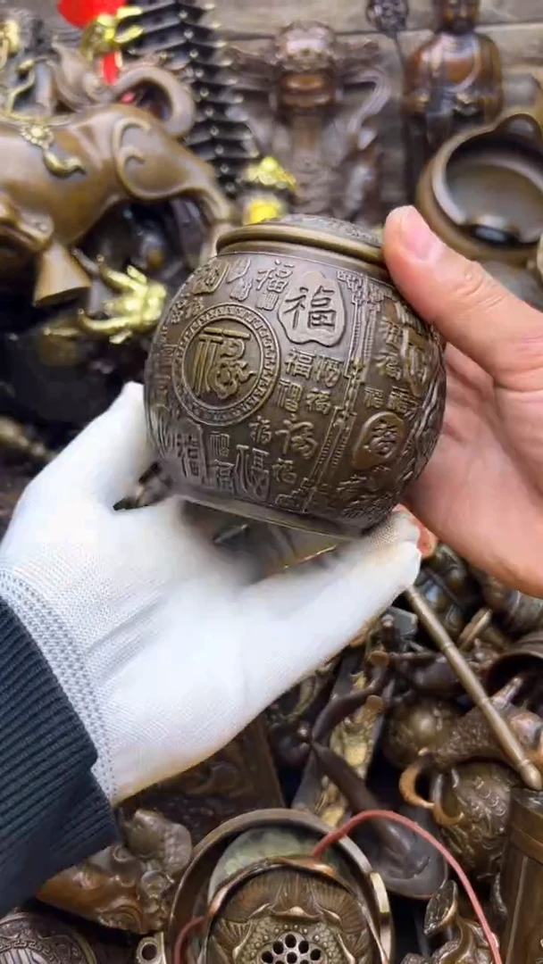 精美铜器，点击下单