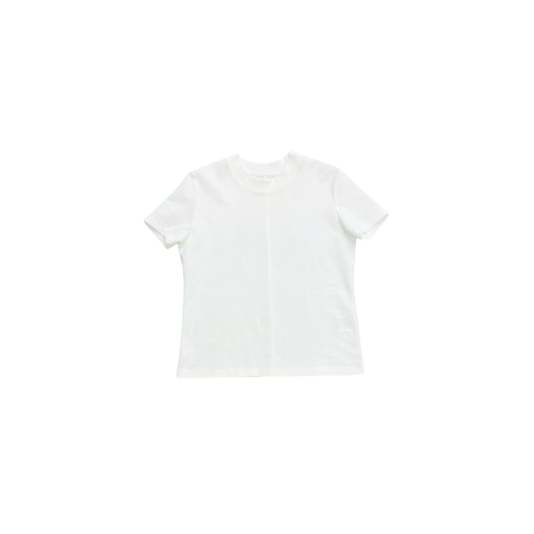 美莉omi-时尚休闲百搭纯色短袖T