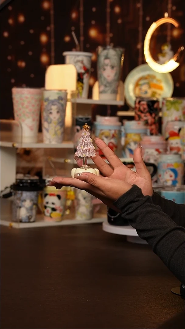 (玉泥）景德镇手工手绘文创陶瓷杯（颜色随机发）