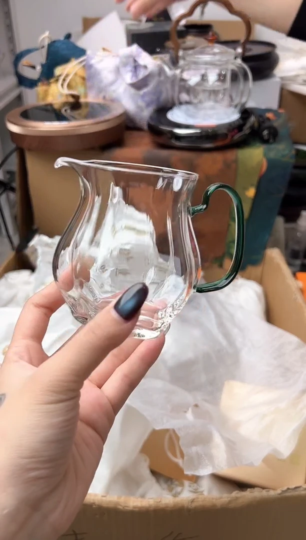 禾墨云华茶海墨绿色