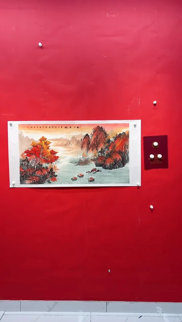 国画画家陆远华纯手绘原作