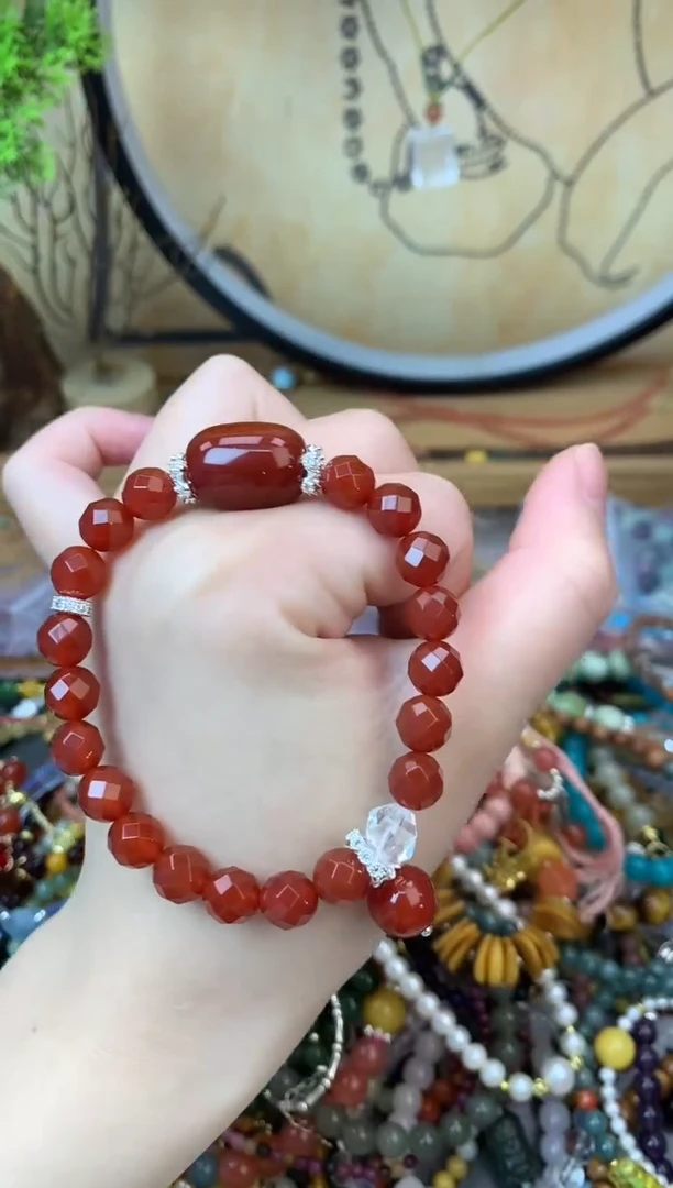 【闪购商品】玛瑙手饰未镶嵌393手串