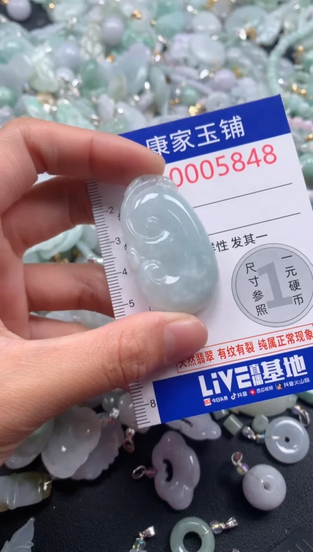 颈饰未镶嵌翡翠5848