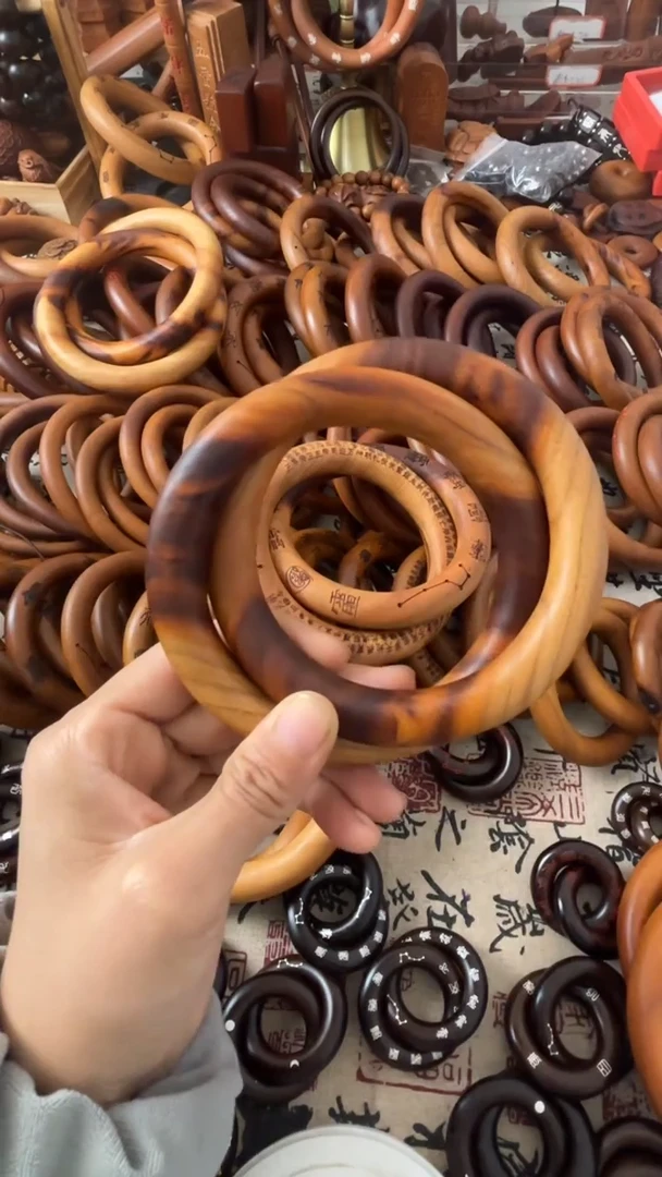 枣木乾坤圈桃木80圈口一物一拍