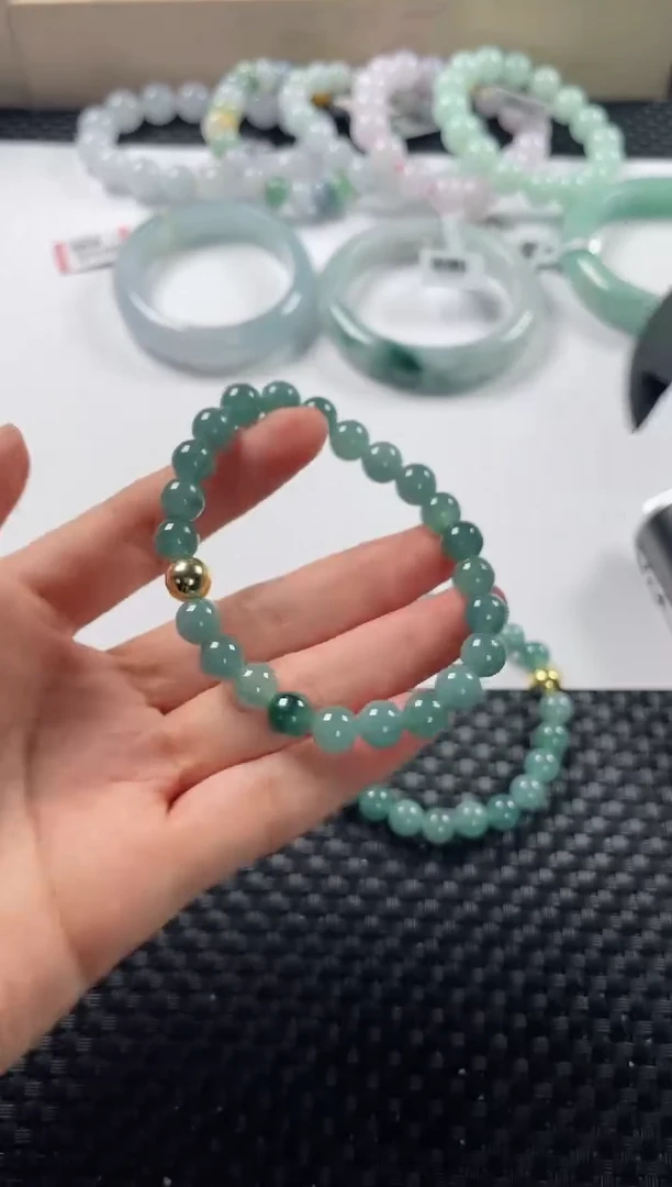 未镶嵌手串翡翠4（多样性发一件）