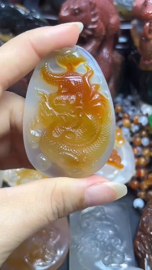 玛瑙/玉髓颈饰未镶嵌老*1