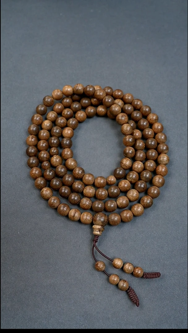 沉香手串9mm正区菩萨棋多圈37.65g