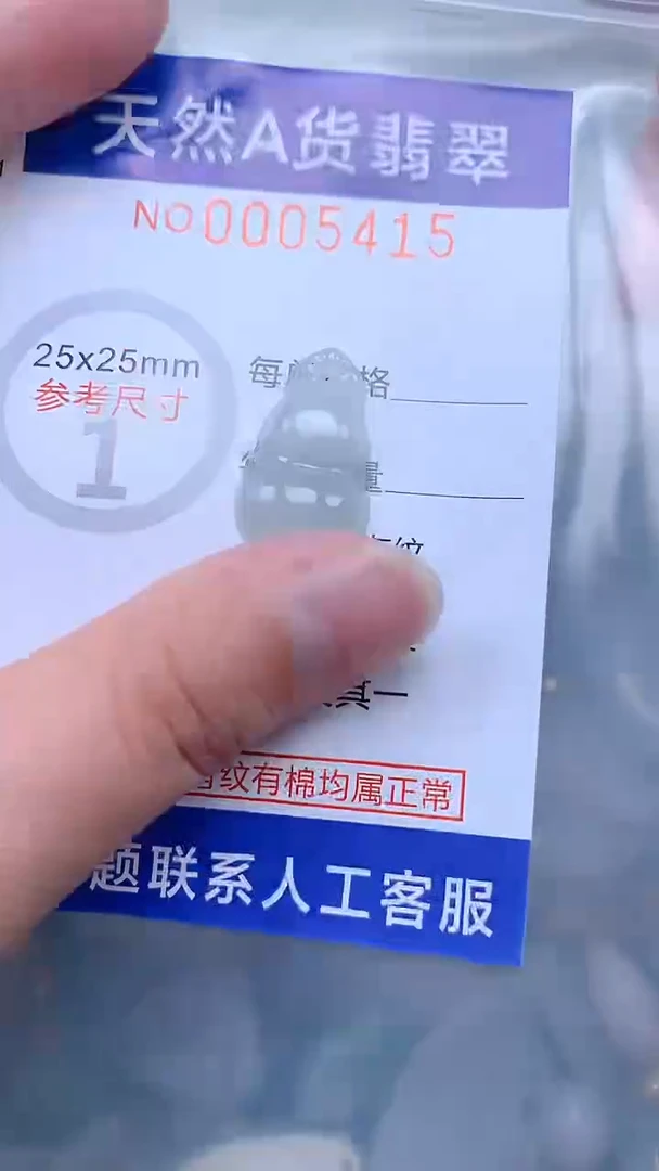 翡翠未镶嵌吊坠(不含链)11