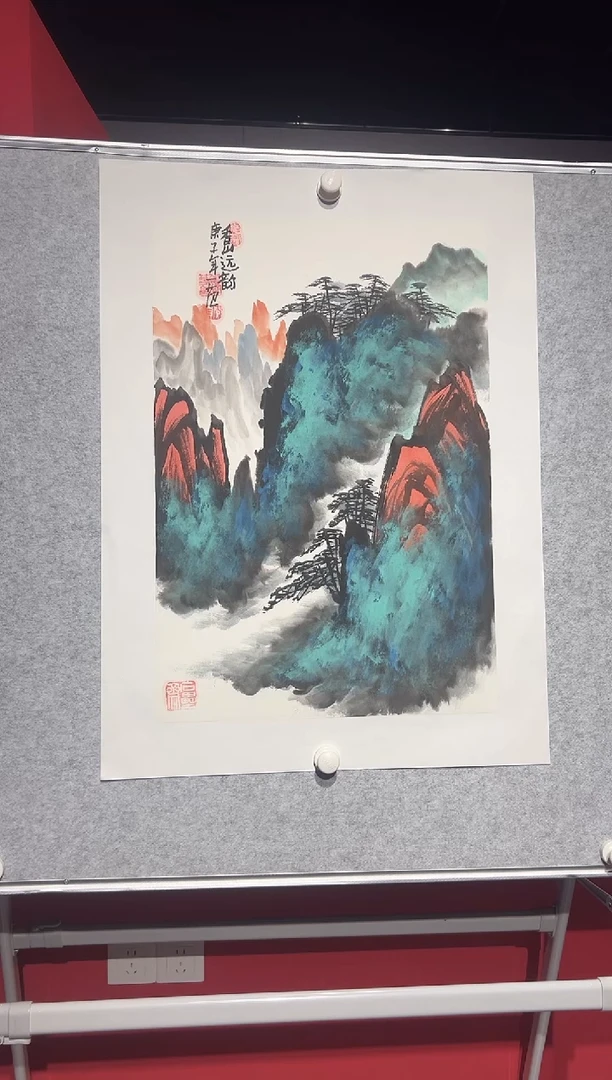 【闪购商品】绘画姜国华-2.7平尺-山水国画