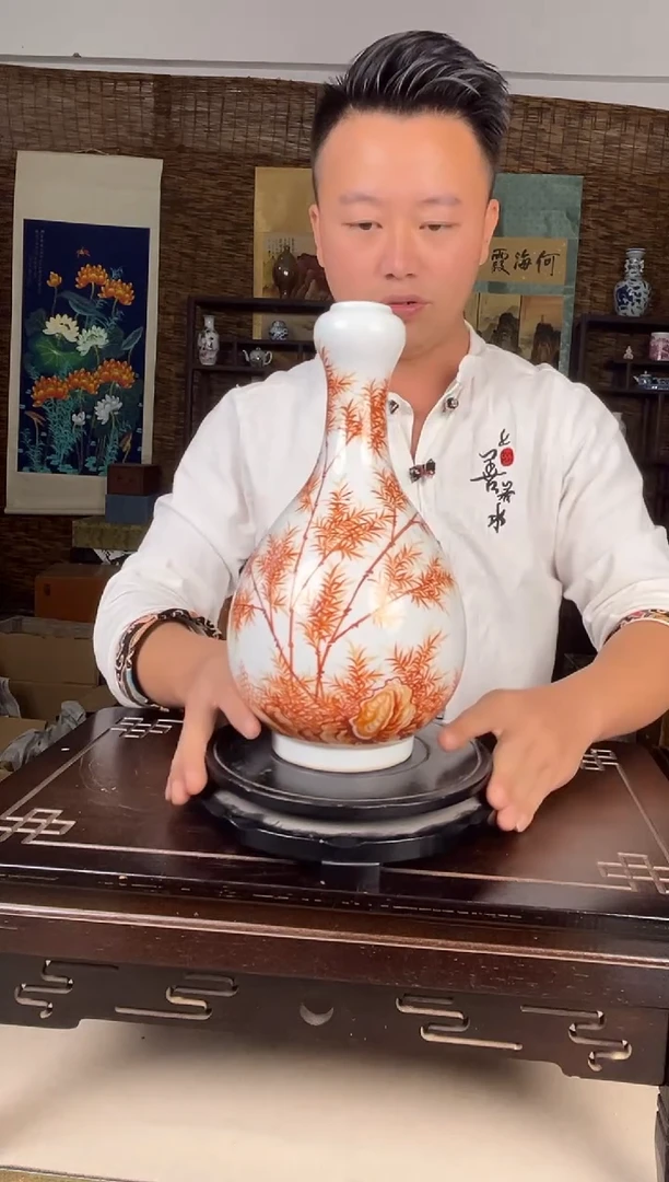 摆件瓷景德镇陶瓷摆件B339