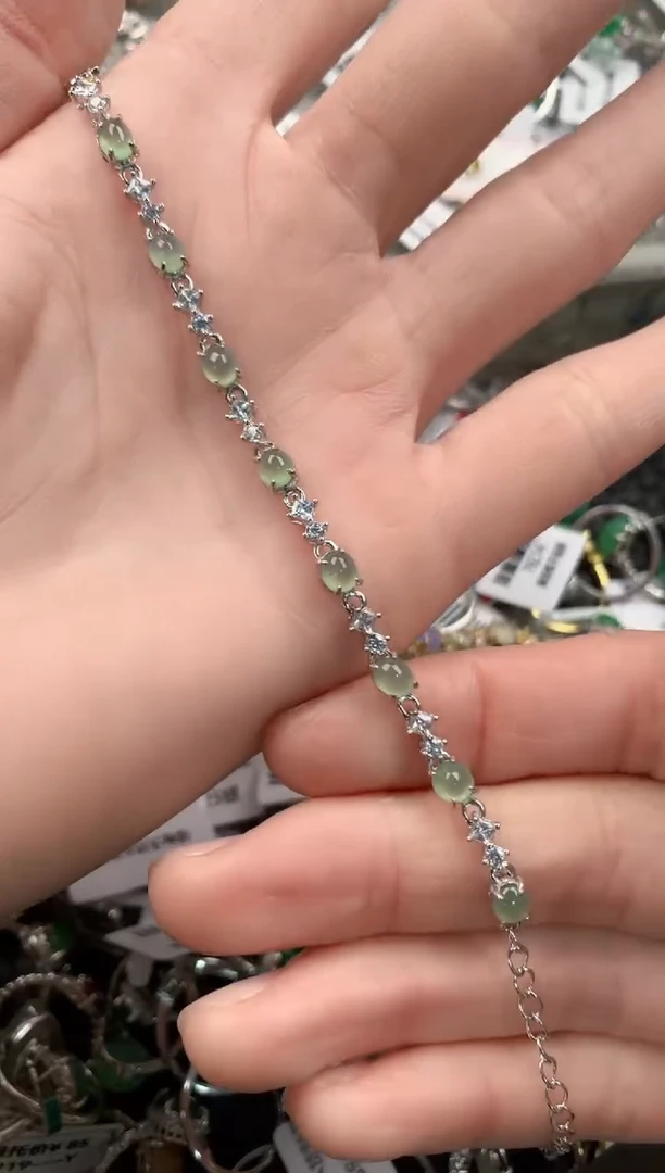 银S925镶嵌戒指翡翠3                    1